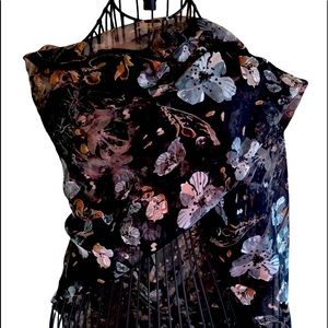 NWT Floral wrap / scarf